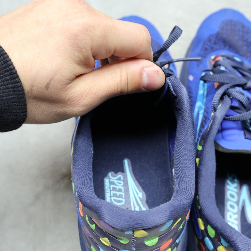 Brooks Womens 9.5B Running Shoes Blue Launch 9 Lightweight Cushioned Athletic - Picture 9 of 16